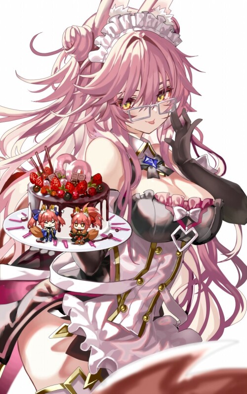  tamamo tamamo no mae tamamo cat koyanskaya and tamamo cat fate and 1 more drawn by shino eefy ec028