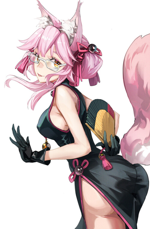  tamamo koyanskaya and koyanskaya fate and 1 more drawn by zuihou de miao pa si sample bb40fa09e3c32