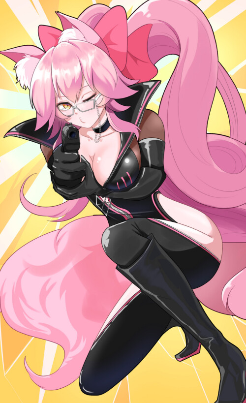  tamamo koyanskaya and koyanskaya fate and 1 more drawn by maou nerunerune sample b9766ed8b7411b9c9c