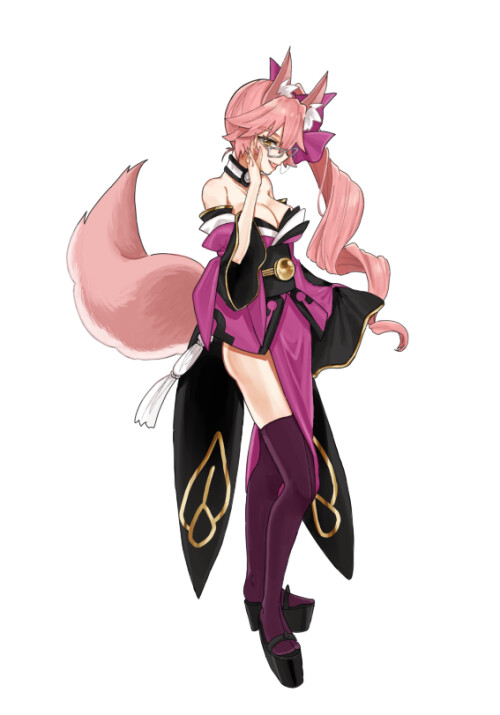  tamamo and koyanskaya fate and 3 more drawn by merokonbu0 e97eb91d884b5d8280ad93b80b4bc059