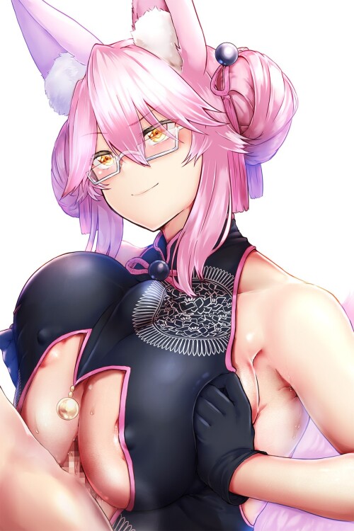  tamamo koyanskaya and koyanskaya fate and 1 more drawn by ashina merou sample 0b65690ee37678f4abeb3