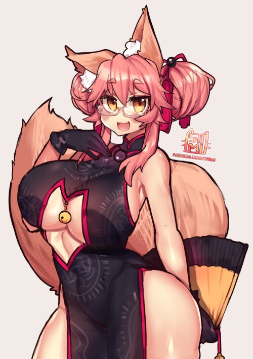  tamamo koyanskaya and koyanskaya fate and 1 more drawn by osiimi sample 066607ae7e32eefb225b2043754