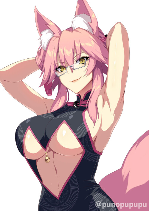  tamamo koyanskaya and koyanskaya fate and 1 more drawn by puuzaki puuna d61f64e3716a00fc831a5245c23