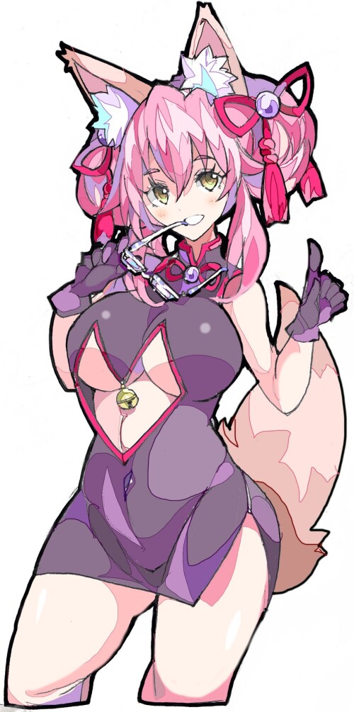  tamamo koyanskaya and koyanskaya fate and 1 more drawn by enpe sample 8203bcd13acec922c226b360892e6
