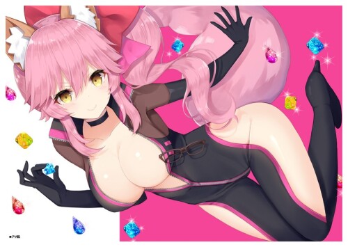  tamamo koyanskaya and koyanskaya fate and 2 more drawn by yuzu aki sample ca7a055950db66d68c07e084d
