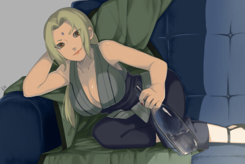  tsunade naruto and 1 more drawn by ikuni heterodoxy sample 3b19a37ebb0a04e86e7730690e3f8385