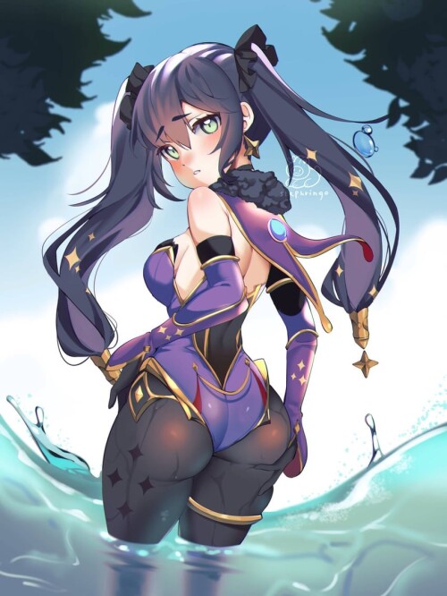  mona genshin impact drawn by stephringo sample 664e1d1710b7ffa502dc8fa71f6ffe05