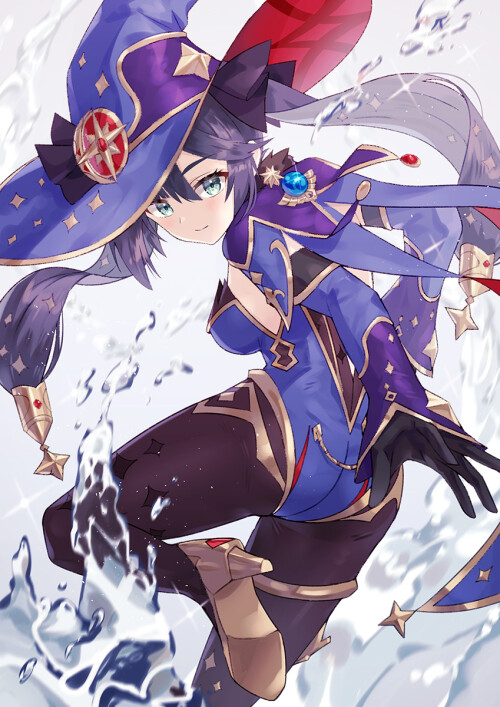  mona genshin impact drawn by yagi2013 8cb80b53a5b539f71f1a5aeda25c7ee8