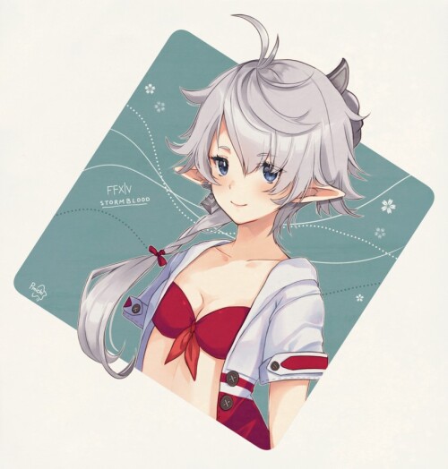  alisaie leveilleur final fantasy and 1 more drawn by peachy michi sample 1809bd1c97a974c026ce7faa2d