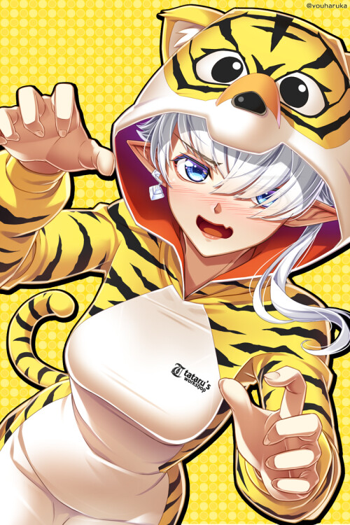  alisaie leveilleur final fantasy and 1 more drawn by you haruka 8dff3e51762ec1a06cd533b8885418a4
