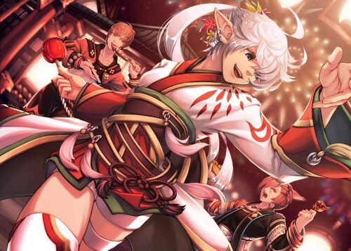  g raha tia and alisaie leveilleur final fantasy and 1 more drawn by mihira tainosugatayaki sample 4