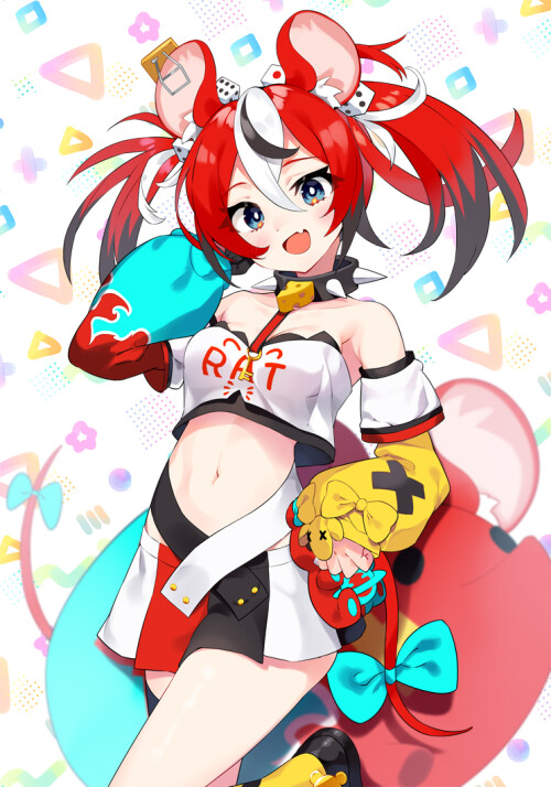 hakos baelz hololive and 1 more drawn by kutata 625621f21dbd291d4af70bbcca9ba135