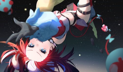  hakos baelz and mr squeaks hololive and 1 more drawn by azusa azunyan12 sample 8410f7d107f3e5d7309f