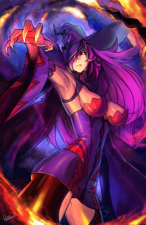 konoe a mercury blazblue and 1 more drawn by wallace pires sample 98dfaed1116342f49b36ef00bff84f07