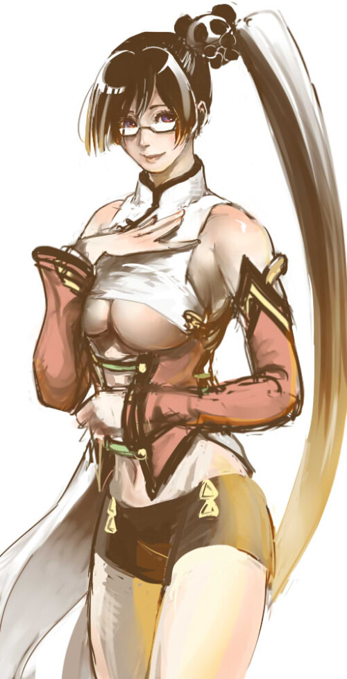  litchi faye ling and lao jiu blazblue drawn by shiroton kazamineko 2f997fdddfe318d3673f037bf6d36905