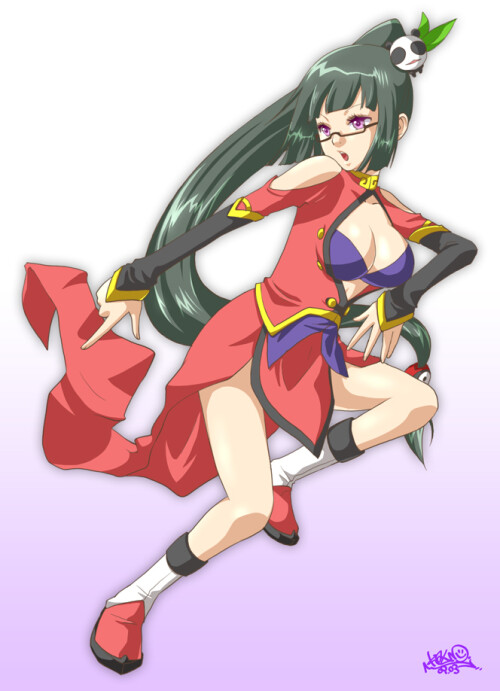  litchi faye ling and lao jiu blazblue drawn by kalno 444c22edbe2b3f8f86d473547ba344a2