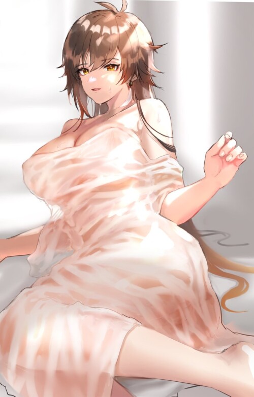  zhongli genshin impact drawn by hominamia sample e0d55cac563b2b3e78b5ced86d8594c9