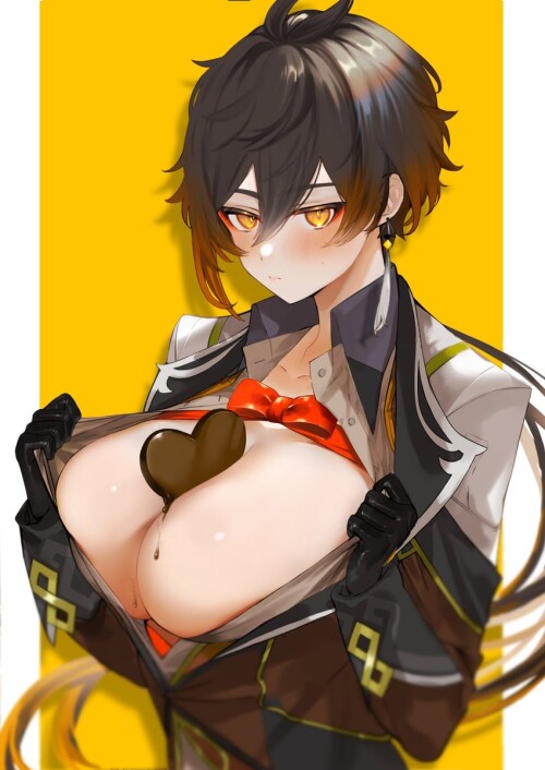  zhongli genshin impact drawn by shikke gnsn sample 94f379b0add76f880d6fad25f73f9d90