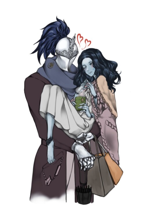  ranni the witch and tarnished elden ring drawn by illip sample 9cffec00f6e71078274c8f94e952e468