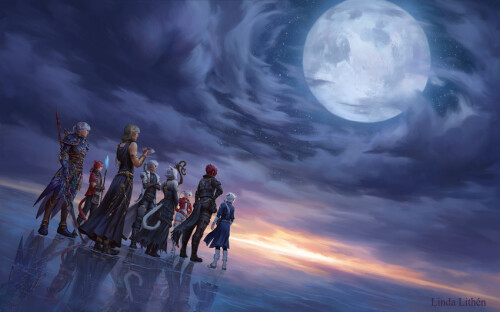  avatar y shtola rhul g raha tia alisaie leveilleur alphinaud leveilleur and 3 more final fantasy an