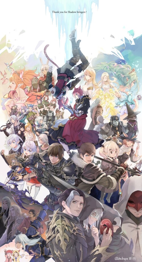  y shtola rhul g raha tia ryne dark knight alisaie leveilleur and 19 more final fantasy and 1 more d