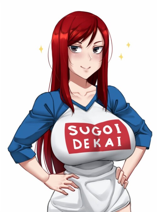  erza scarlet fairy tail drawn by twrlare bc53205cb5df7512bd8ebc2b42414e05
