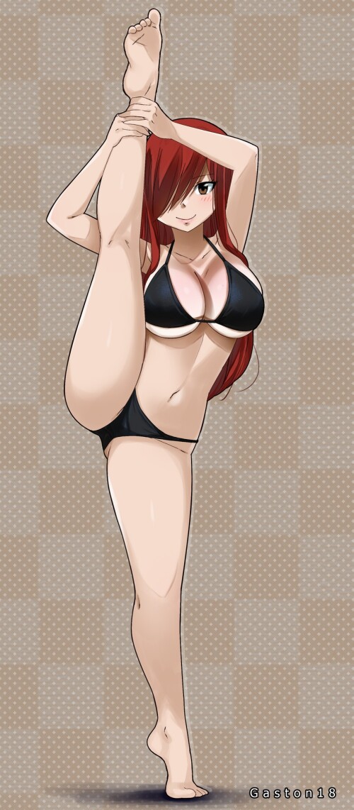  erza scarlet fairy tail drawn by gaston18 sample 73d12cd77bbef16c1f78391ae82723b3