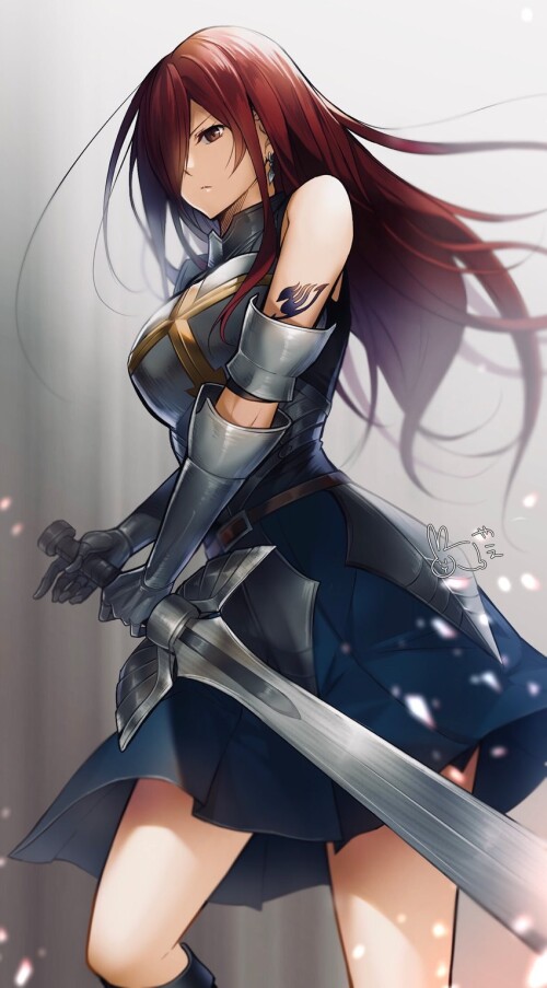  erza scarlet fairy tail drawn by yae chitokiya sample 48d35736e2b825e81d41169b0dad60f9