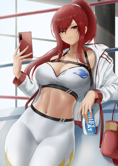 erza scarlet fairy tail drawn by cyicheng 982d75b2563d4ae8e11d2b502d07fe74