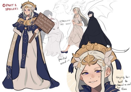  edelgard von hresvelg rhea and hubert von vestra fire emblem and 1 more drawn by funyanrinpa sample