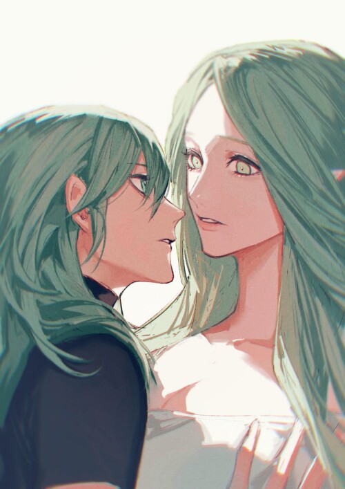  byleth byleth and rhea fire emblem and 1 more drawn by huangjin shizi sample 568e50abc4eae53507413a