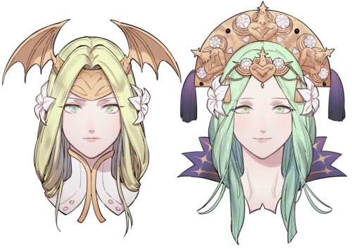 rhea and seiros fire emblem and 1 more drawn by ikarin sample a486c0a67e1b043c5671ddd1e13f63c7