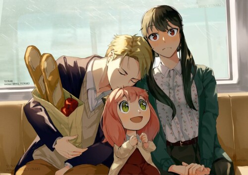  yor briar anya and twilight spy x family drawn by hq yunak sample df4324ed96b751e287b3a430367c68c2