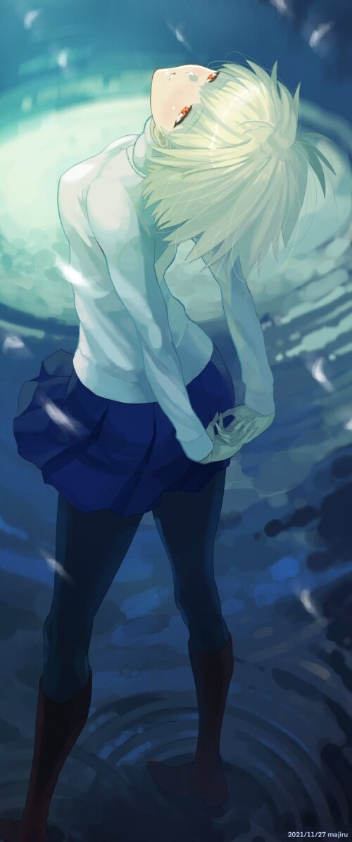  arcueid brunestud tsukihime and 1 more drawn by mazarimon sample 83f25842f03fd2b0a632c7627477ee82