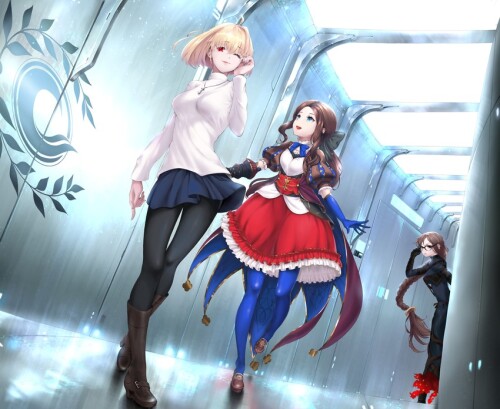  arcueid brunestud yu mei ren leonardo da vinci and leonardo da vinci fate and 3 more drawn by name1