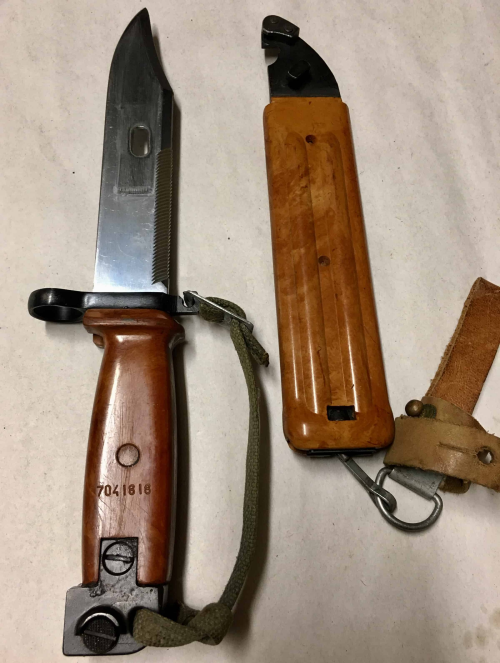iraqi ak style bayonet