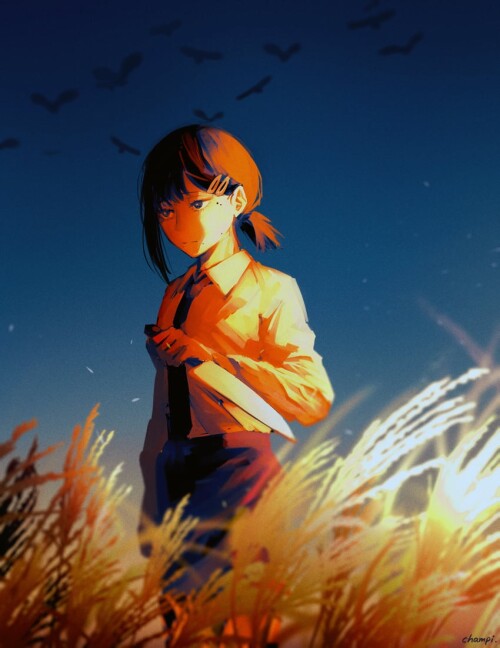  higashiyama kobeni chainsaw man drawn by champi sample f737151ce44ce5673cc6be9638fe2ad0