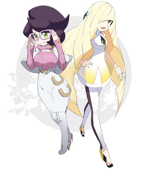  lusamine and wicke pokemon and 2 more drawn by nyonn24 sample bd44f8fd1289ac5e0b10a4f1ec8cb771