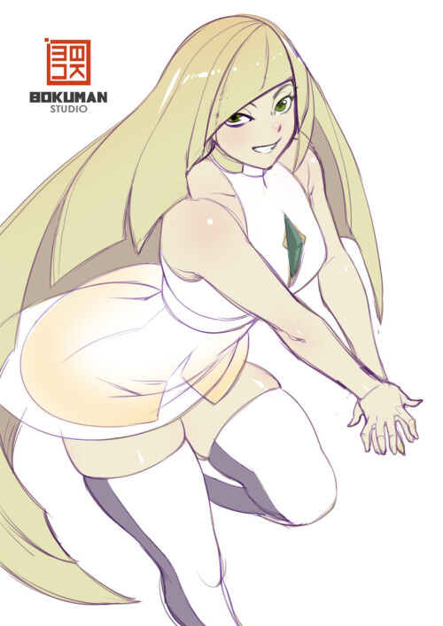  lusamine pokemon and 2 more drawn by bokuman sample 282adc14a2327e14bd66c8555d23f0a9