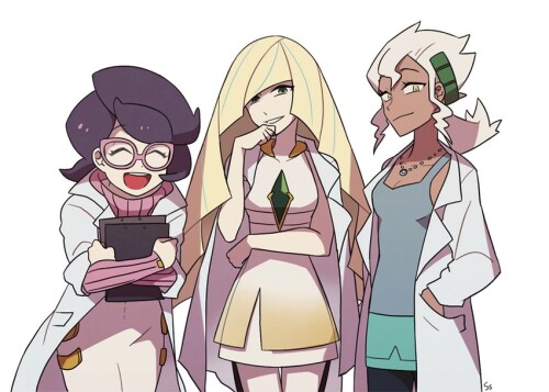  lusamine wicke and burnet pokemon and 2 more drawn by ssalbulre sample c37a1fbd959d8b20b4a04382bc0e