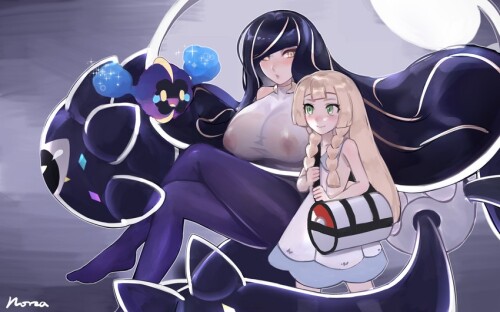  lillie lusamine cosmog and lusamine fused pokemon and 2 more drawn by norza sample b6835063730419d7