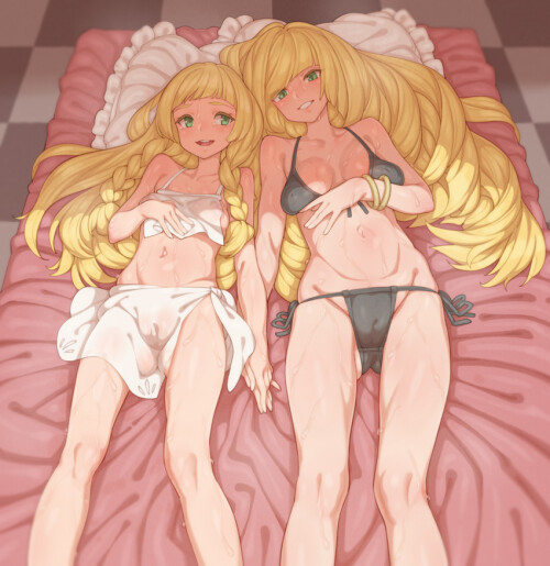  lillie and lusamine pokemon and 2 more drawn by tenako mugu77 sample 187b565852801133c26d49ae1379c0