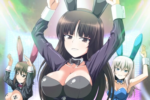  nishizumi maho itsumi erika and nishizumi shiho girls und panzer and 1 more drawn by kamishima kano