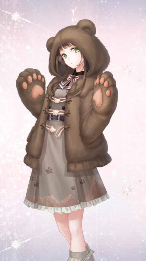 R White Bear Pawprints Awakened