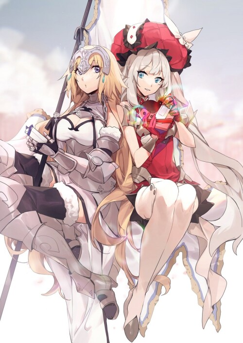  jeanne d arc marie antoinette and jeanne d arc fate and 2 more drawn by no kan sample 8ac55e375b414