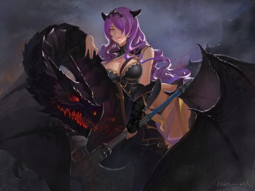  camilla fire emblem and 1 more drawn by quaanqin sample d094671b869ae2b55b2e1fb7e1a7c804