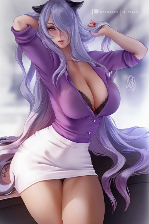  camilla fire emblem and 1 more drawn by olchas ba1f3b38106f995544825919707c864b