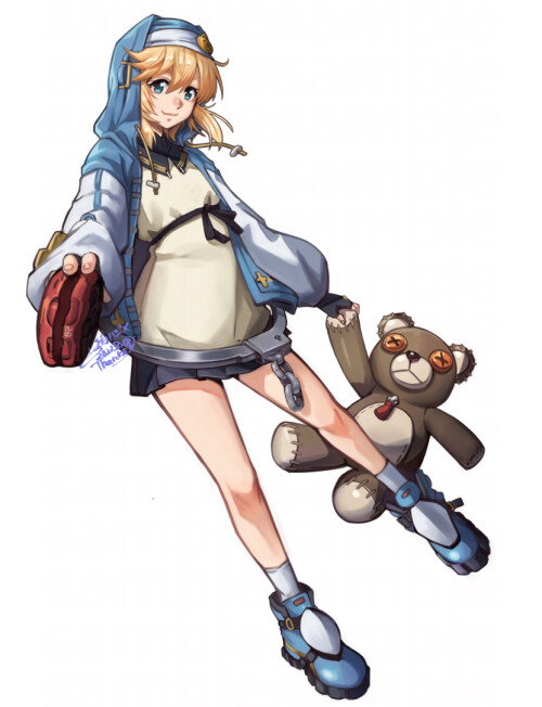  bridget and roger guilty gear and 1 more drawn by miura hajime 4d4b250952c370c6bf829e0ac780f224
