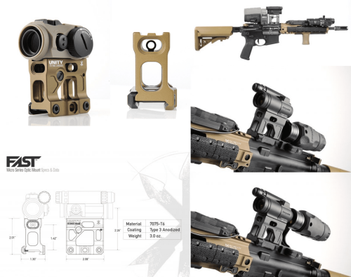 unity tactical fast micro mount