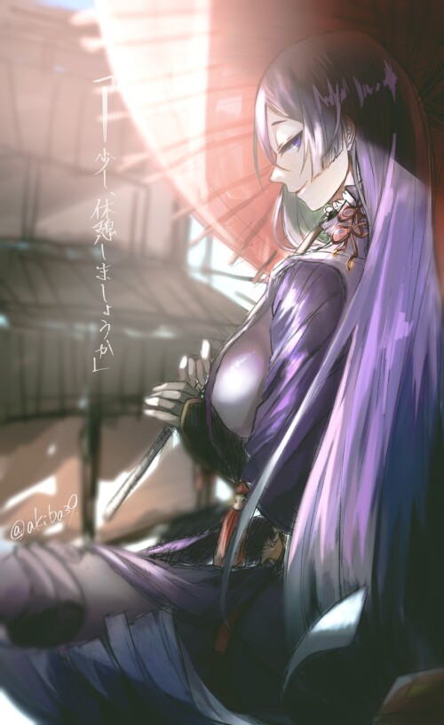  minamoto no raikou fate and 1 more drawn by akiba akane hannari sample 00e0d4e3e511fa8086b24a89f322